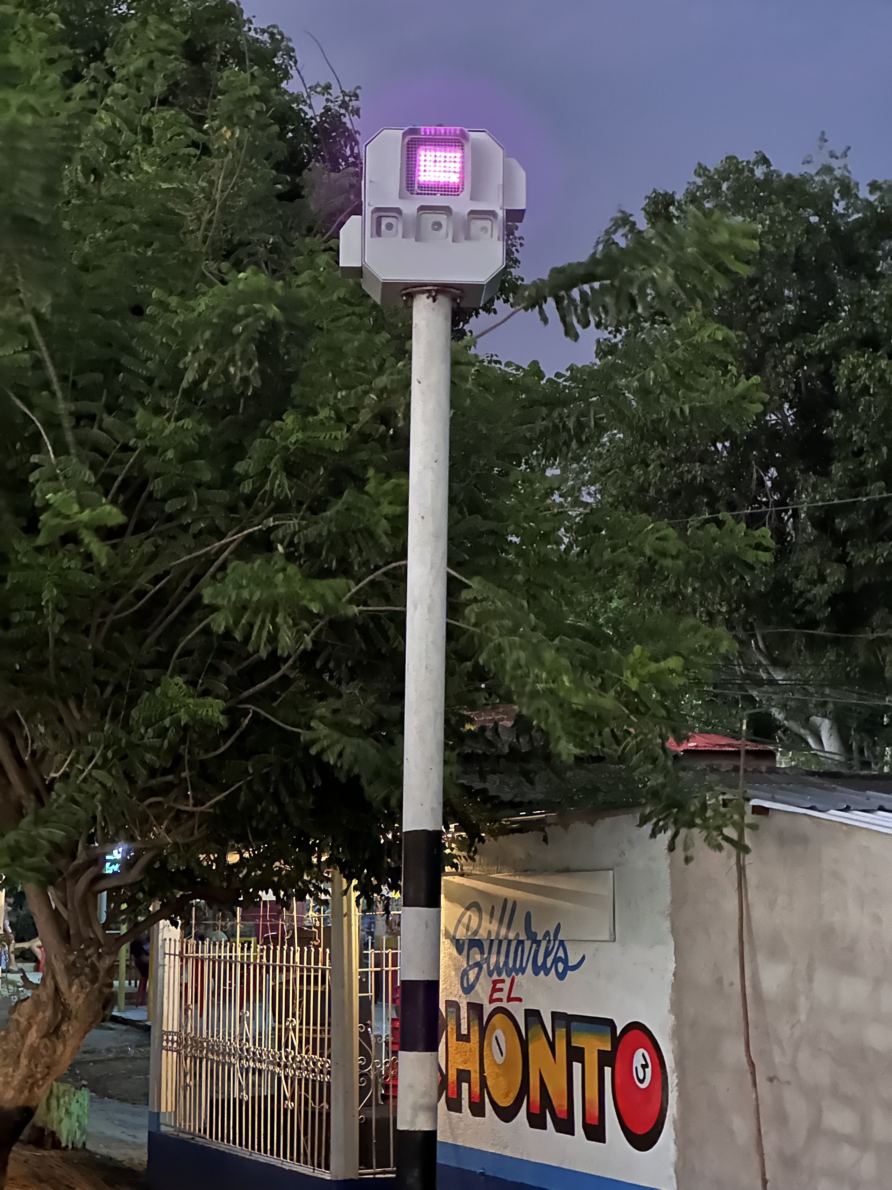 Equipo Flicker con iluminación activa