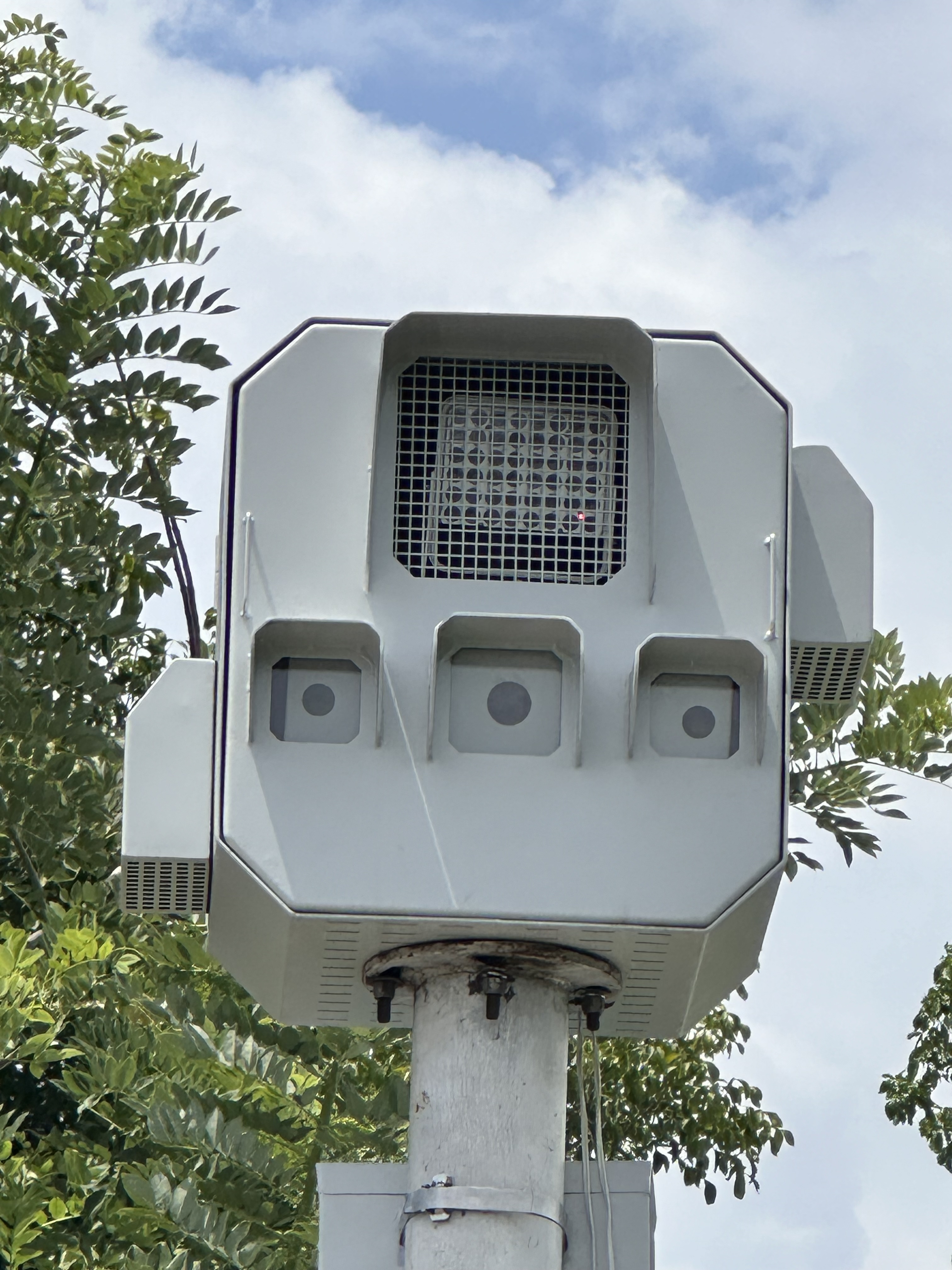 Detalle frontal del sistema Flicker