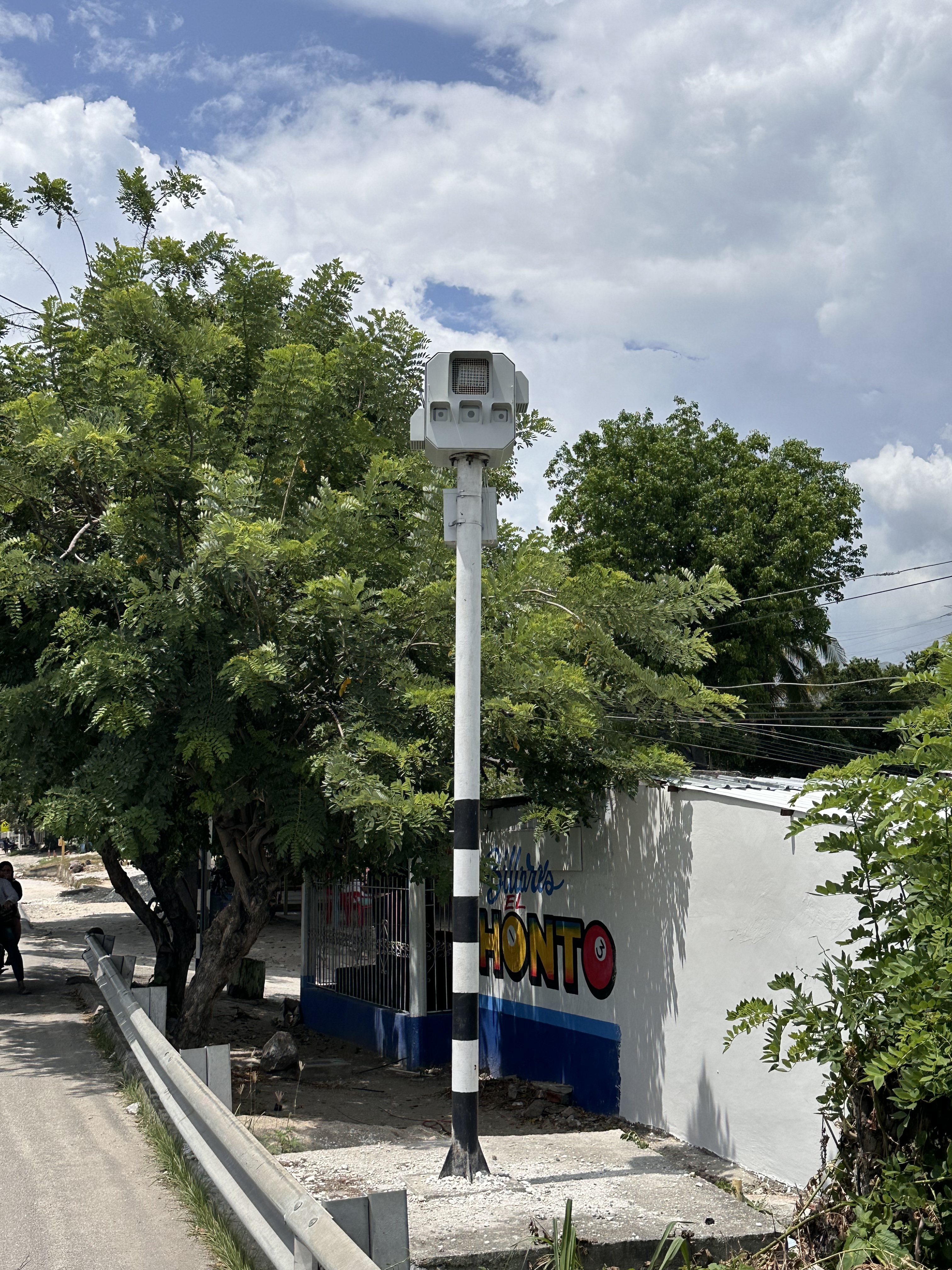 Vista de instalación en vía